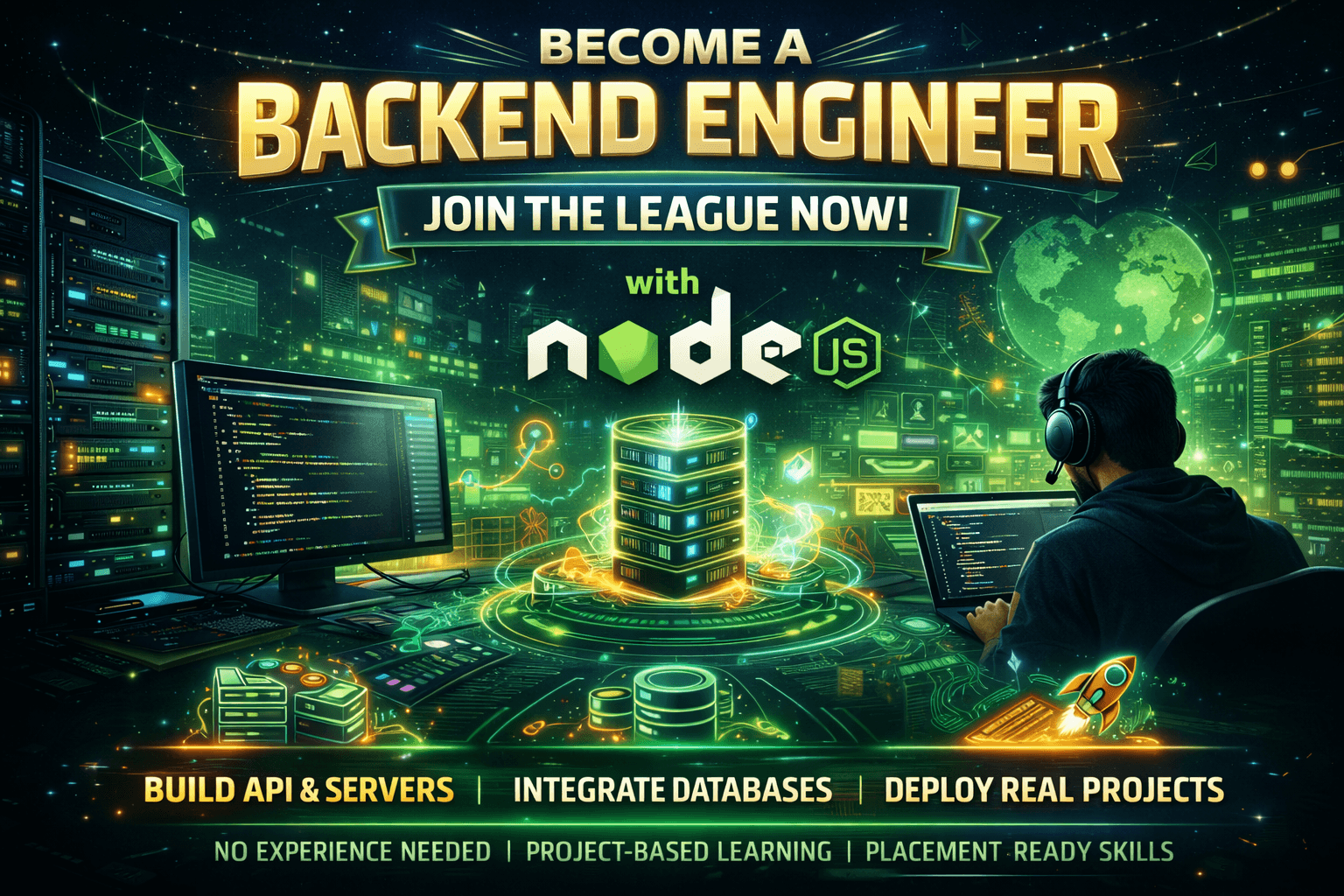 Backend Engineering League with Node.js